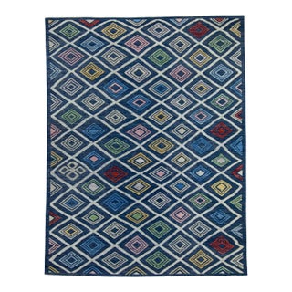 Turkish Kilim Oriental Handmade Flatweave 9'3" x 12' #18541 For Sale