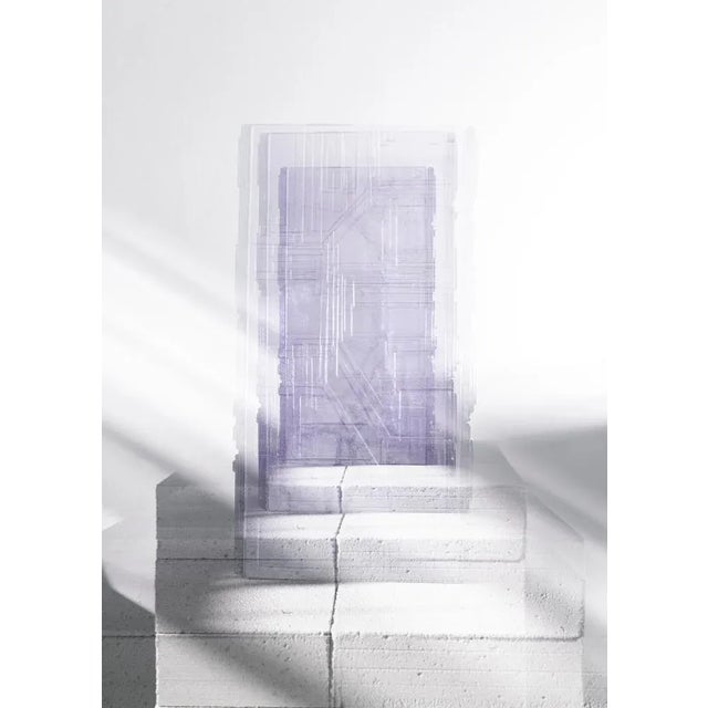 Analogic Sci-Fi Violet Vase by Mut Design For Sale - Image 4 of 10