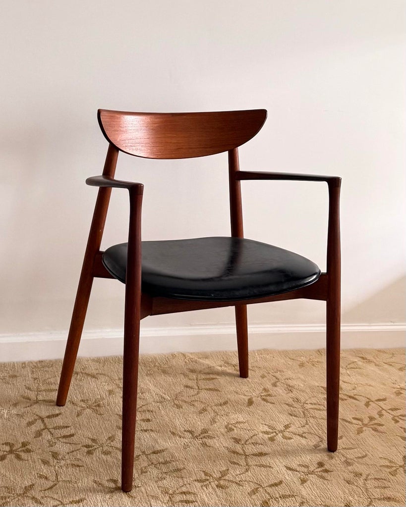 1960s Harry Østergaard Model 59 Danish Teak Armchair for Randers
