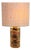 Vintage Resin and Copper Lamp, 1970s For Sale
