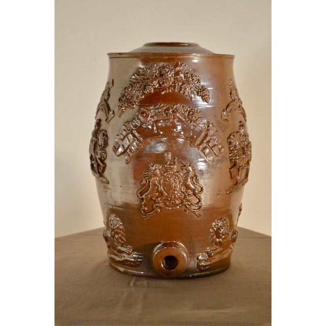 19th C Antique English Spirit Barrel For Sale In Greensboro - Image 6 of 6