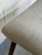Beige Fabric Ottoman With Walnut Legs Mid-Century Modern 1960s For Sale In Los Angeles - Image 6 of 7