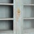 Blue Early 19th Century Swedish Blue Painted Pine Display Cabinet For Sale - Image 8 of 18
