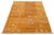 Amber Contemporary Moroccan Style Hand-Knotted Wool Area Rug in Amber & Terracotta For Sale - Image 8 of 12