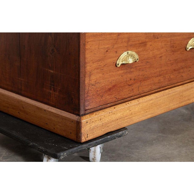 Large 19th Century English Mahogany Haberdashery Drawers, 1890s For Sale - Image 14 of 18