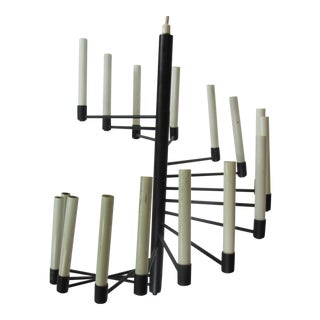 "Staircase to Heaven" Spiral Chandelier by Gerald Thurston for Lightolier For Sale