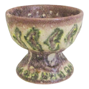 Guido Gambone Ceramic Candle Bowl Circa 50s