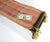 Fine Turned Solid Mahogany Base Tassels Decorated Upholstery 48" Long Bench MINT For Sale - Image 16 of 16