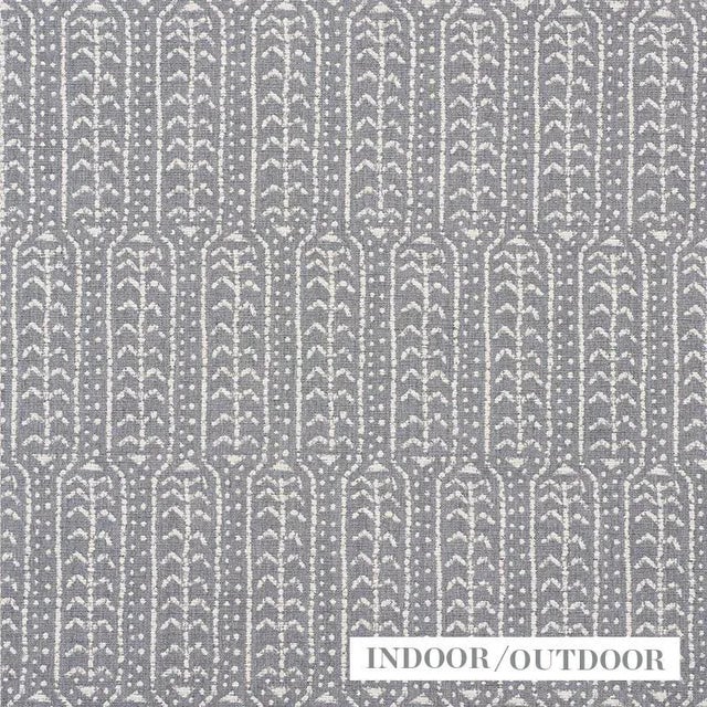 Zonda's textured, double-face weave forms irregular, interlocking stripes with a stippled effect. It's a striking textile...