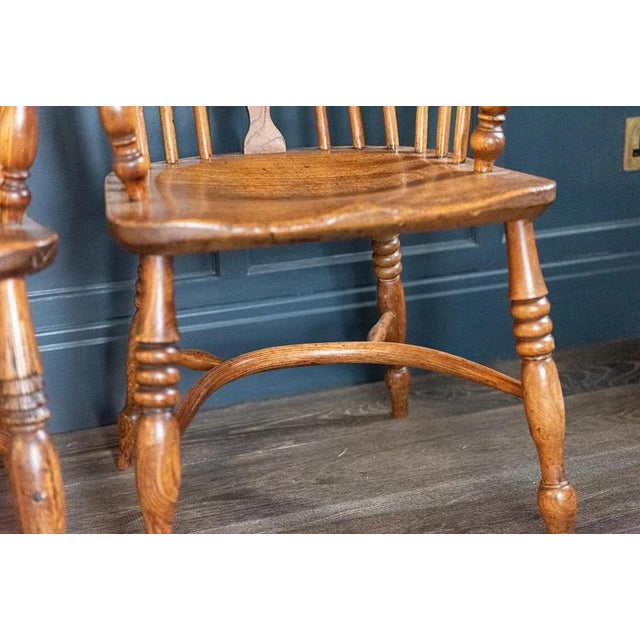 Set of 19th Century English Windsor Chairs For Sale - Image 6 of 15