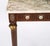 Stone Small Antique Console Table with Sevres Plaques and Marble Top, 1950s For Sale - Image 7 of 11