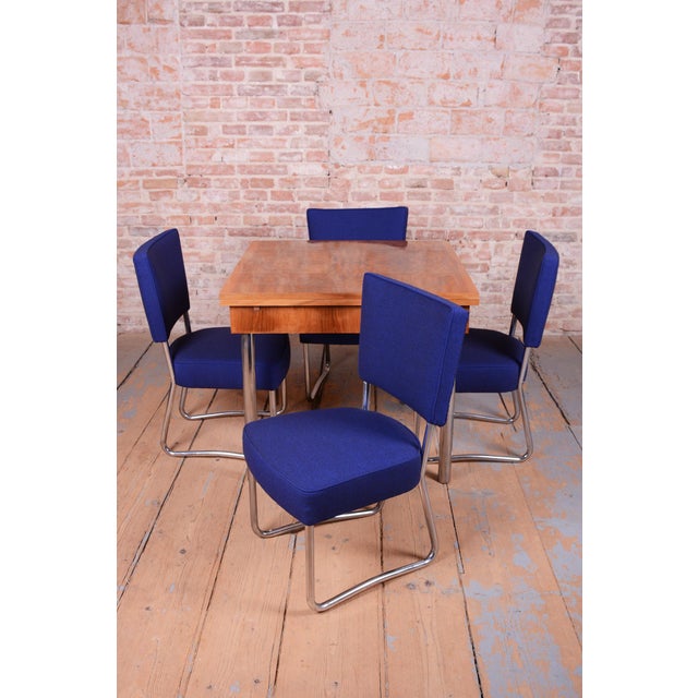 1930s Bauhaus Chairs by Hynek Gottwald, 1930s, Set of 4 For Sale - Image 5 of 16