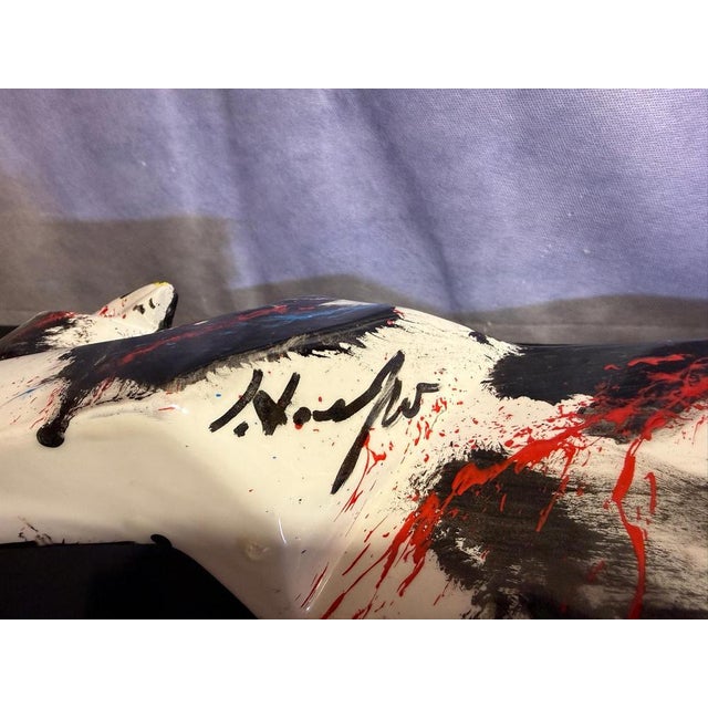 Silvio Formichetti, Panther Sculpture, 21st Century, Resin For Sale - Image 11 of 17