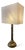 Brass Table Lamp with a Faux Bamboo Stem, 1970s For Sale