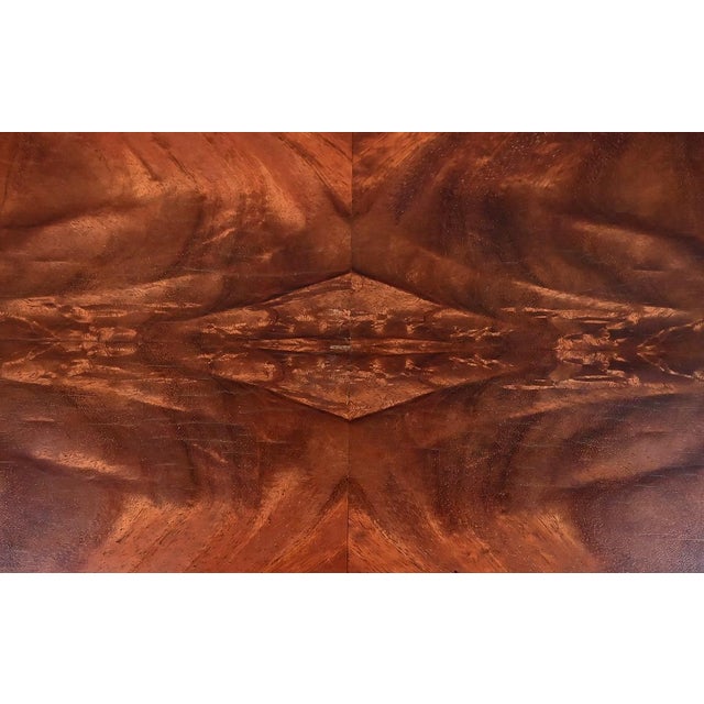 Wood Small Art Deco Mahogany Living Room Cabinet, 1930 For Sale - Image 7 of 15