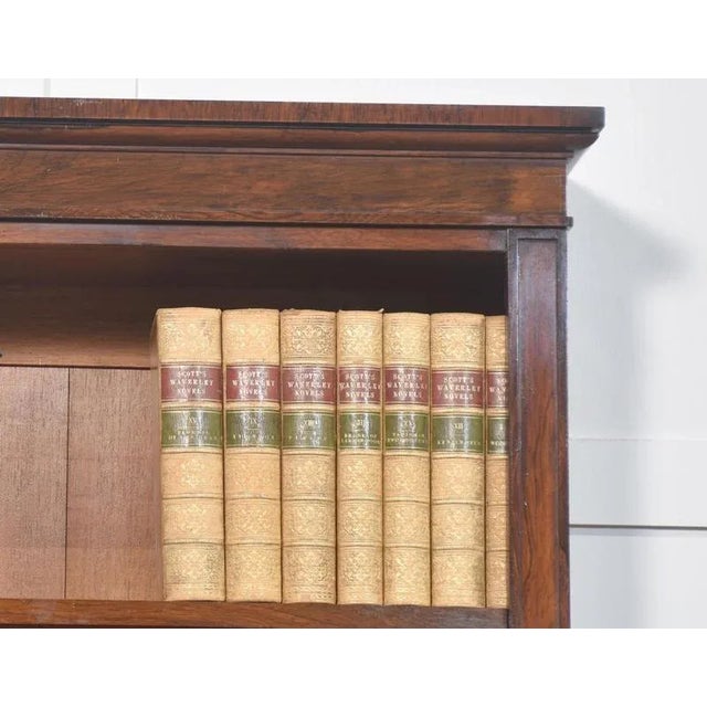 Rosewood Open Bookcase, 19th Century For Sale - Image 4 of 16