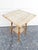 English Country Home Antique English Tiger Bamboo Table. For Sale - Image 4 of 16