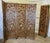 Wood North African Carved Pierced 4-Fold Screens, 1960s, Set of 2 For Sale - Image 7 of 12