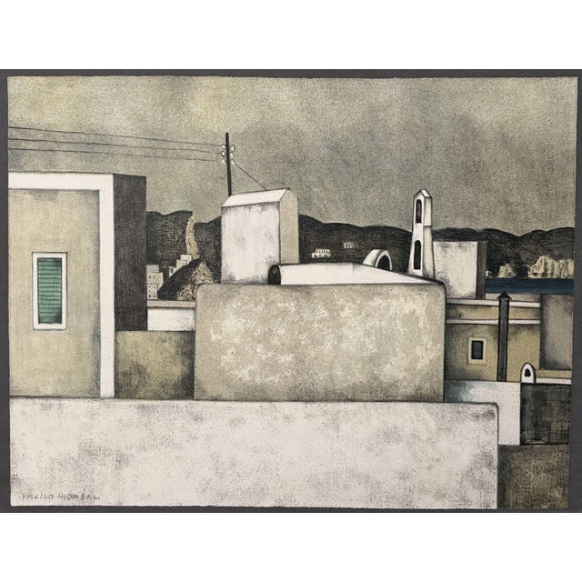 Herbert Breiter, Austria, Lithograph, 1971 For Sale