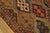 Early 20th Century 1900s Multi Diamond Tribal Antique Caucasian Verneh Flat-Weave 5'8" X 8' Rug Wool Carpet For Sale - Image 5 of 9
