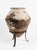 This authentic Greek olive jar, dating back to 1930, is a striking example of traditional Mediterranean utilitarian...