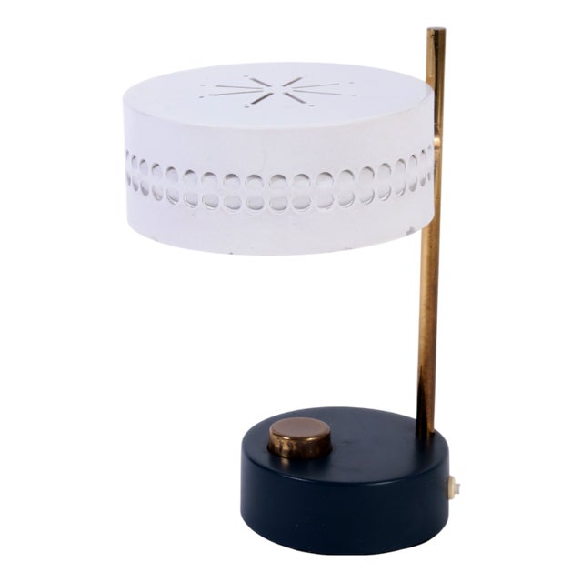 Table Lamp by Mathieu Matégot for Mategot, France, 1955 For Sale