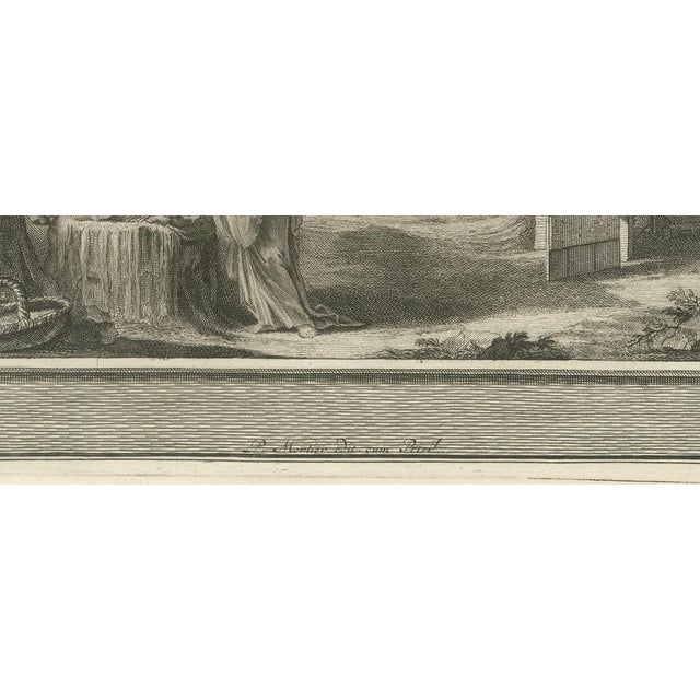 18th Century Pieter Mortier, Jael Kills Sisera and the Calling of Gideon, 1700, Engraving For Sale - Image 5 of 12
