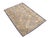 1900 - 1909 3'x4' Vintage American Hooked Rug | Geometric Small Hooked Area Rug For Sale - Image 5 of 10