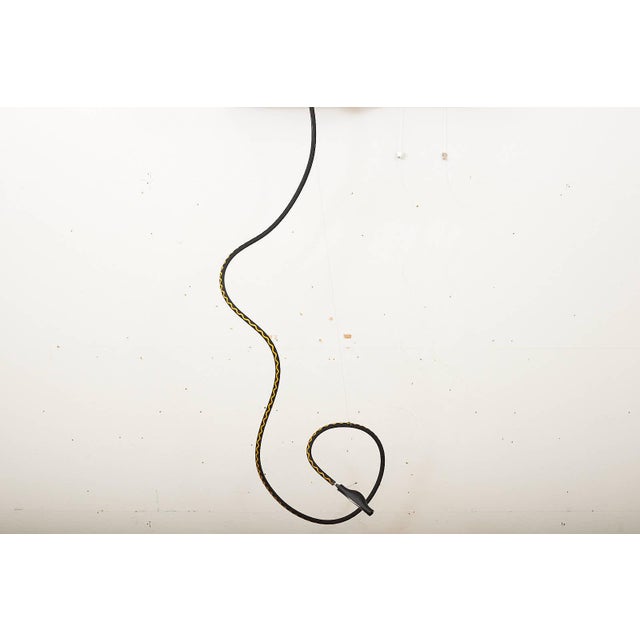 Ceiling Light in Metal and Plastic by Alizz C. Cooper for Ingo Maurer For Sale - Image 9 of 17