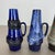 1970s Vintage Pottery Fat Lava Vases attributed to Scheurich, Germany, 1970s, Set of 4 For Sale - Image 5 of 18