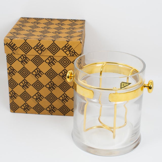 Boost your entertaining experience with this exquisite luxury champagne ice bucket, a rare masterpiece designed by...