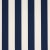 Schumacher James Stripe Fabric in Navy For Sale
