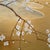 Gold Gold Leaf Japanese Style Hand-Painted Crane Wall Panels (Set of 4) For Sale - Image 8 of 8