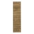 Modern Shakti Handmade Tan Stripes Wool Runner For Sale