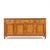 Wood Late 20th Century Kindel Furniture French Regency Fruitwood Breakfront Bookcase Cabinet Credenza For Sale - Image 7 of 18