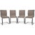 Magnum Stricktex Chairs in Fabric and Chrome in Grey and Beige from Team 7, Set of 4 For Sale - Image 16 of 16