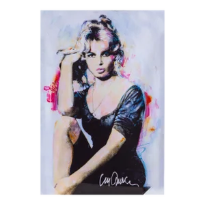 Brigitte Bardot, Sid Maurer Giclee Print on Canvas