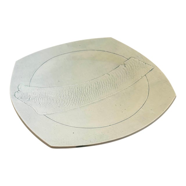 Large Studio Pottery Tray For Sale