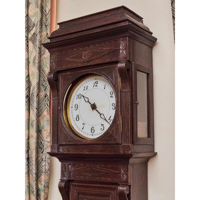 2000 - 2009 Antique Floor Clock, 19th Century For Sale - Image 5 of 12