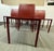 Italian Oxblood Leather Dining Side Chairs, Set of Eight For Sale - Image 12 of 12