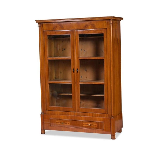 Biedermeier Display Cabinet, Southern Germany, 1800 For Sale - Image 6 of 7