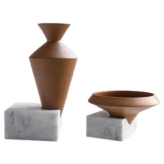 Trascorso Vases by gumdesign for La Casa di Pietra, Set of 2 For Sale