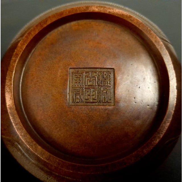 Chinese Bronze Elephant Handles Censer For Sale - Image 10 of 10