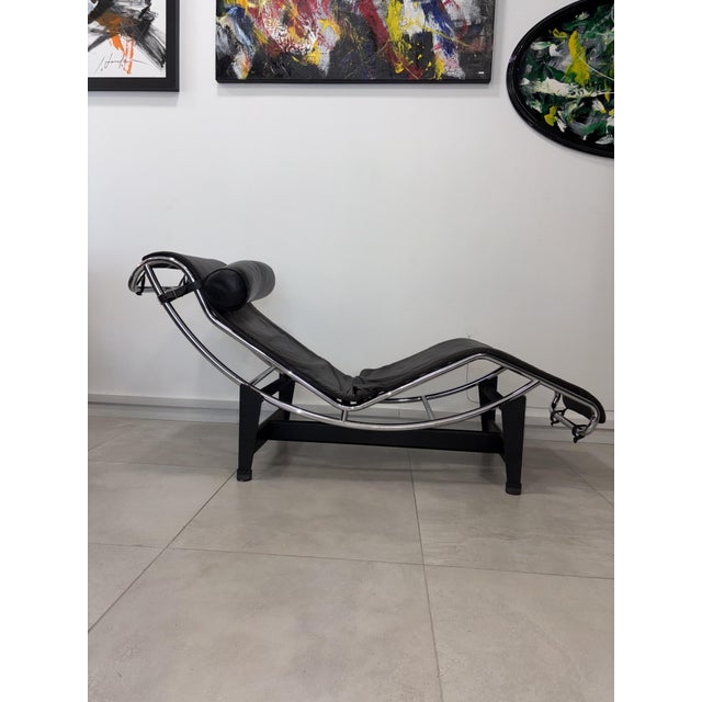 LC4 Chaise Lounge by Le Corbusier for Cassina, 1990s For Sale - Image 9 of 18