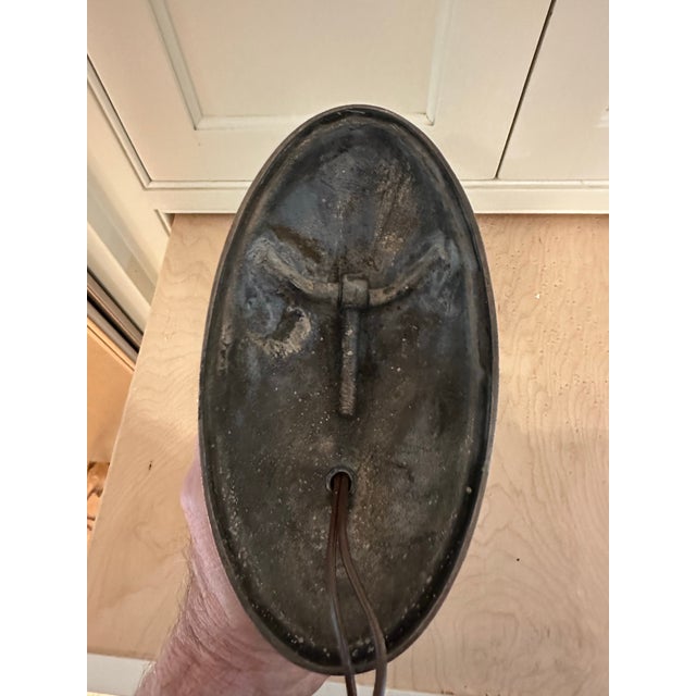 Vintage Bradley & Hubbard Silver Plated Wall Sconce For Sale - Image 9 of 9
