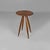 Mid-Century Modern Round Coffe Table in Wood, Italy, 1950s For Sale - Image 11 of 11