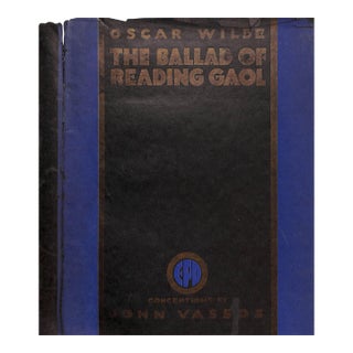 "The Ballad of Reading Gaol" 1930 Wilde, Oscar For Sale