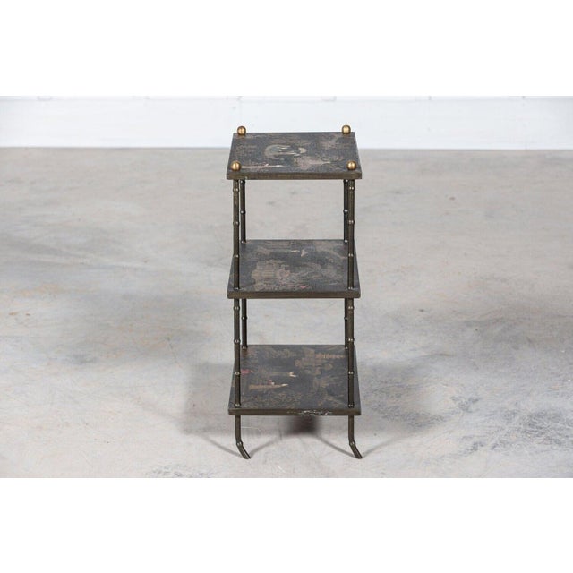 Wood Mid-Century Side Table from Harrods, 1950s For Sale - Image 7 of 17