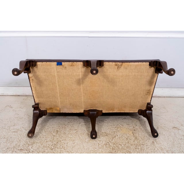Kittinger Cw-154 George I Colonial Williamsburg Settee For Sale - Image 15 of 18