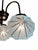 Art Deco 3-Armed Chandelier with Blue Glass Shades, Europe, 1930s For Sale - Image 10 of 11